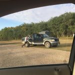Daylight farm robbery witnessed by family