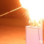 Fort fire test