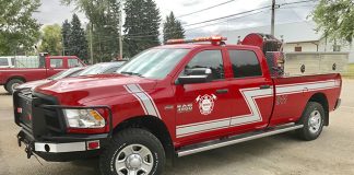 New fire truck put in service in Whitewood