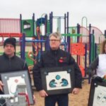 Enbridge, Pasqua community builds two new playgrounds