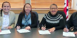 Four local First Nations sign agreement