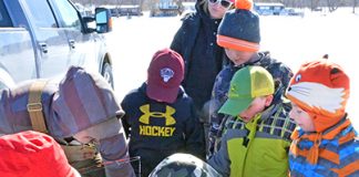 Annual GWF Kids Ice Fishing Day held at Crooked Lake