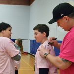 Roughrider takes part in local Pink Shirt Day