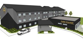Construction begins on new hotel/apartments