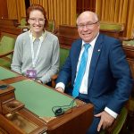 Sippola part of protest in House of Commons