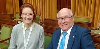 Sippola part of protest in House of Commons