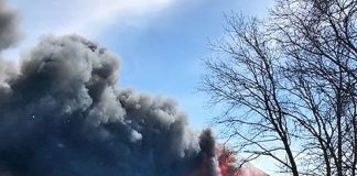 Three departments respond to grass fire