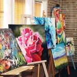 Abstracts featured at art show