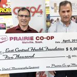Prairie Co-op gives $5,000 for digital mammography equipment