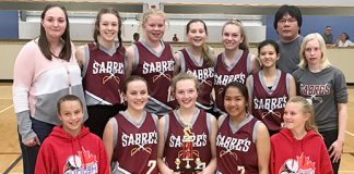 Parkland Sabres win gold over Edmonton in a squeaker