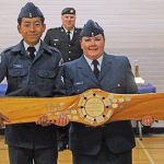 Campbell family presence is known at air cadet review