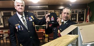 Family honours father of WWII HMCS Melville