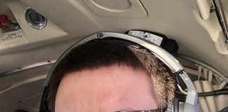 Local pilot providing essential service