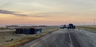 Man killed in collision east of Indian Head
