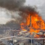 Family of eight loses home to fire