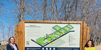 New cemetery signs installed