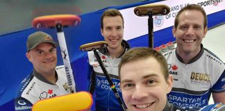 Curling broom designed by Kahk student hits ice