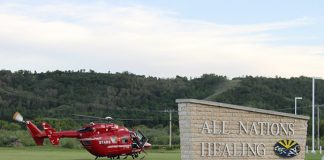 Campaign for helicopter landing pad takes off