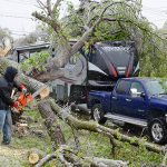 Ice storm devastates Melville