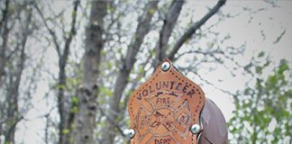 Metal folk art displayed as tourist attraction