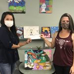Library creates art wall; summer programs return