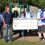 Grenfell Lions donate $10,000 for new playground