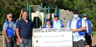 Grenfell Lions donate $10,000 for new playground