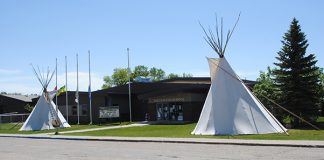 Tipis on school grounds a place for healing