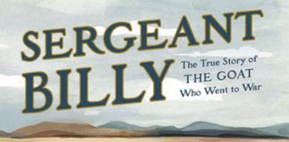 Gold Willow Award for ‘Sergeant Billy’ book for kids