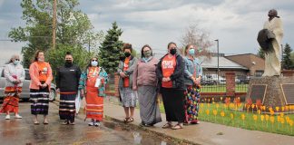 Saskatchewan community holds vigil in Fort Q.