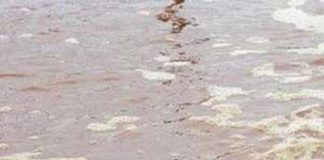 City dumps sewer into valley lakes