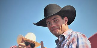 Boy’s on the rodeo bulls
