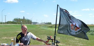 Cyclist raises funds for Wounded Warriors Canada