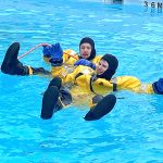 Cold water rescue training at Whitewood