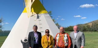 PVSD teepee joins First Nation to promote healing