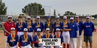 Parkland Expos are U15 champs