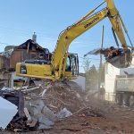 Former Locker Plant demolished by Town
