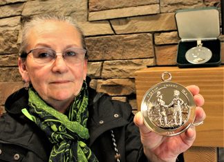 Newly minted ‘Chief’s Medal’ recreated from original