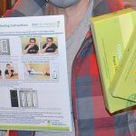 Rapid test kits being handed out in Kipling
