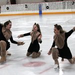 Carnival skaters portray famous Broadway hits