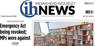 Indian Head-Wolseley News – February 25, 2022
