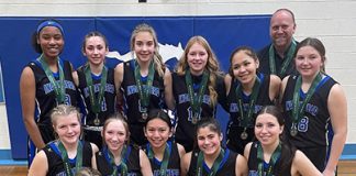 Senior girls win silver at HOOPLA
