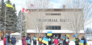 Rally for Ukraine held in Indian Head
