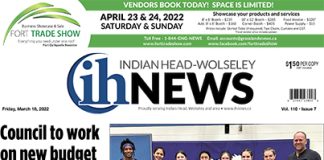 Indian Head-Wolseley News – March 18, 2022