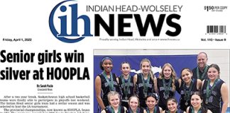 Indian Head-Wolseley News – April 1, 2022