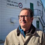 Fort Q Curling club pres Warren Bobbee