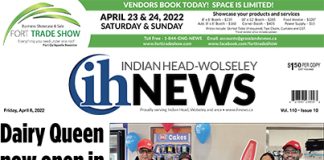 Indian Head-Wolseley News – April 8, 2022