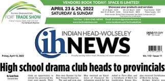 Indian Head-Wolseley News – April 15, 2022