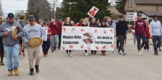 Walk to end violence held in Indian Head