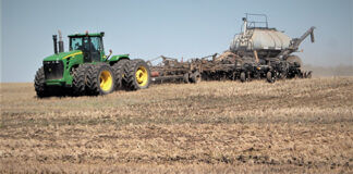 Town finishes seeding its crop